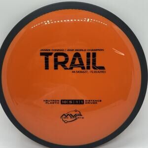 NEW MVP Disc Golf Trail Neutron 173G Orange Discgolf Disc